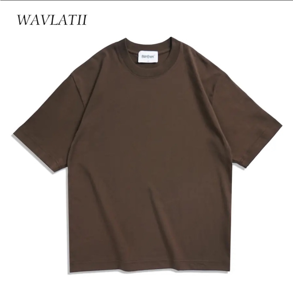 New brown 100% cotton shirt